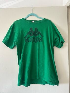Kappa Men’s Large Green Logo T-Shirt